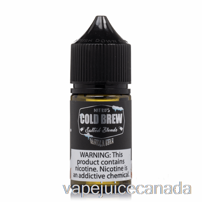Vape Canada Vanilla Bean - Nitros Cold Brew Salts - 30mL 45mg